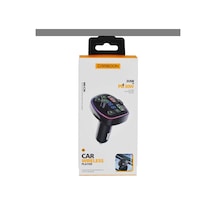 Carboon Fm Transmitter - Ms-c36 Premium 30w Üç Girişli 5.0 Bluetooth Fm Transmitter - Çakmaklıktan M