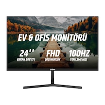 Dahua Lm24-b200s 23.8" Od 5ms 100hz 1920 1080 Fhd Commercıal Monitor