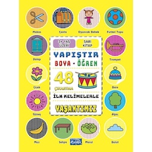 İlk Kelimelerle Yaşantımız - Yapıştır-boya-öğren
