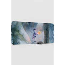 Qiqi Genshin Impact Anime Gacha V3 - 90x40 Xxl Gaming Mouse Pad Fare Altlığı