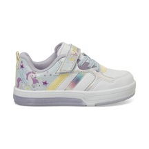 Kinetix Robı P 4pr Beyaz Kız Çocuk Sneaker 000000000101744732 Beyaz-gumus-sarı Beyaz - Gümüş - Sarı