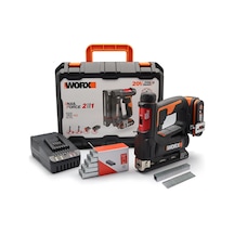 Worx WX843 20 V 2.0 Ah. Li-ion Zımba Çivi Çakma + 3500 Adet Yedek Zımba ve Çivi Worx WX843 20 V 2.0 Ah. Li-ion Zımba Çivi Çakma + 3500 Adet Yedek Zımba ve Çivi