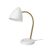 Led'li Çalışma-okuma Lambası Meridyendukkan Beyaz-gold Rengi Masa Lambası Diğer