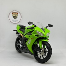 Yamaha Yzf-r1 1:12 Diecast Motosiklet Model Metal Maket & Koleksiyon Oyuncak Yeşil