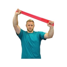 CanDo® Egzersiz Bandı Exercise Band Loop 76cm Kırmızı Hafif 10-52
