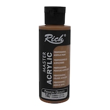 Rich Akrilik Boya Master 120 Cc Terra Cotta 147 Çok Renkli