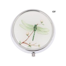 Tıp Organizatör Taşınabilir Hap Kutusu Makyaj Saklama Kabı Katlanır Hap Kutusu 4