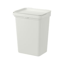 Ikea Hallbar Açık Gri Çöp Kutusu Atık Ayırma Kutusu 10 Lt Gri