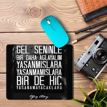 Oğuz Atay Gel Seninle Bir Daha Ağlayalım Baskılı Mousepad Mouse Pad