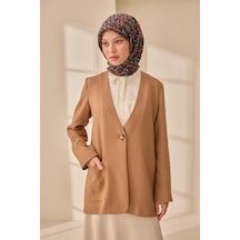 Silk Home Aura Eşarp 140006-25 Koyu Lacivert, Hardal, Turuncu, Vizon