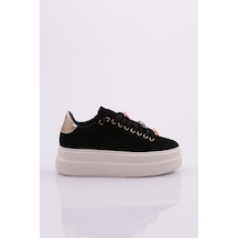 Dgn 1019 Kadin Sneaker 1019-2007-R1680 Siyah