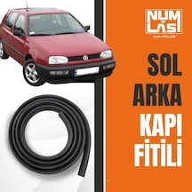 Volkswagen Golf 3.nesil Sol Arka Kapı Fitili-a Kalite-numlas-nm3001