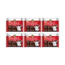 Kahve Dünyası Tambol Bol Sütlü Çikolata 77 Gr X 6 Adet