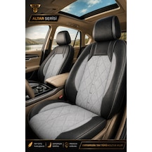 Fiat Tipo 1990-2000 Uyumlu Altar Serisi Gri Siyah Oto Koltuk Kılıfı