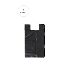 Tedar Siyah Hışır Atlet Poşet Mini Boy 22x31 Cm 1 Paket Takriben 500 Adet Najmaddin 68045692