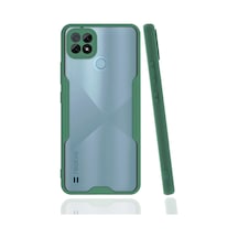 Newface - 696 - Realme C21 Kılıf Platin Silikon - Matxzngz - - Yeşil