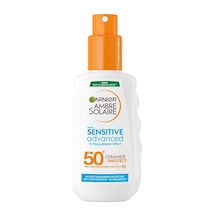Ambre Solaire Sensitive Advanced Güneş Koruyucu Sprey Gkf50+ 200 Ml