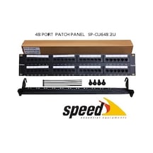 Speed 2U 48Port Cat6 Utp Patch Panel Sp-Cu648