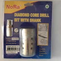 Nora 37 Mm Granit ve Mermer Panç Elmas Matkaplar için 37x75 Mm