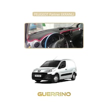 Peugeot Partner Ekranlıtorpido Koruma Halısı Bej Kenar