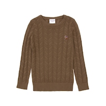 U.s. Polo Assn. Erkek Çocuk Haki Kazak /triko 50288889-vr027 Haki