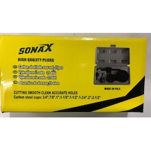 Sonax 11 Parça Ahşap Kartonpiyer Alçıpan Panç Seti