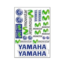 A4 Sticker 054 Tek Paket Çoklu Sticker Standart