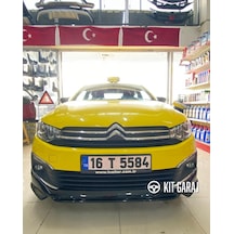 Kit Garaj Citroen C-elysee 2017-2023 Boyasız Plastik Ön Ek