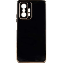 Xiaomi Mi 11T Pro 5G Parlak Kenarli Bark Silikon Kilif 547680943
