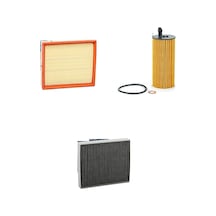 Sardes Filtre Seti Bmw F20 F21 F31 2012+ 116d 118d Dizel 3lü Hava + Yağ F. + Polen