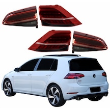 Volksvagen Golf 7 2013-2016 Mk7 Kırmızı Ledli Arka Stop