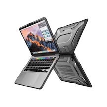 Macbook Air Kılıf 13 İnç A1932 Modeli İçin Mac Koruyucu Güçlü Ve Çizilmeye Dayanıklı Darbe Emici Outdoorsc 2018-2019 İle Uyumlu Siyah