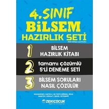 Zeki Çocuk 4. Sınıf Bilsem Hazırlık Seti Zeki Çocuk Yayınları