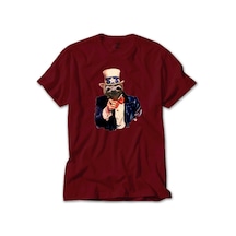 Bear Sam Amca Kırmızı Tişört Kırmızı