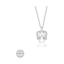 Swarovski Taşlı Gümüş Melek Kadın Kolye (551181067)