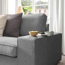 Ikea Bej Konforlu Kanepe - 5'li Köşe Kanepe Ve Uzanma Koltuğu