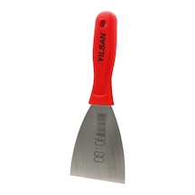 Kazıma Ispatulası Plastik Saplı 80mm Kırmızı