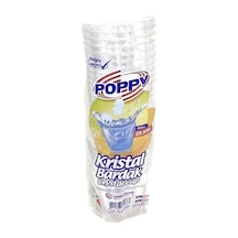 Kristal Plastik Bardak 25li