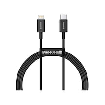 Baseus Superior 20W 100 cm Type-C To Lightning Şarj Kablosu Siyah