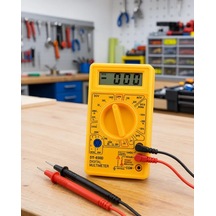 Astraltech Dijital Multimetre Ac Dc Ölçüm Lcd Ekranlı