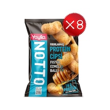 Yayla Notto Fıstık Ezmeli Ve Ballı Protein Cipsi 50 G X8
