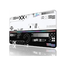 8 Farklı Desenli Baskılı Model Xxl Gaming Mouse Pad 70x30 Cm Dikişli Kenar, Kaymaz Taban, Dijital Tasarım, Hassas Takip, Ultra Geniş Oyuncu Mousepad
