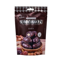 Chocodate Bitter Çikolata Kaplı Bademli Hurma 100 G - 7 Adet Tarı