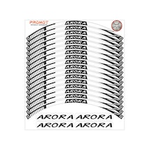 Motosiklet Jant Şeridi Arora Uyumlu 5 Nötr