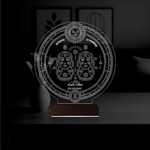 Luvivia Astroloji İkizler Burcu Kişiye Özel 3d Lamba - Masa Gece Lambası