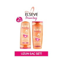 Elseve Dream Long Onarıcı Bakım Şampuanı 390 Ml & Kolay Tarama Saç Bakım Kremi 390ml pktdrmlngbkmst-9641