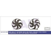 Kale Fan Motoru 100 60w 345mm Vw Golf Polo Klr-416400