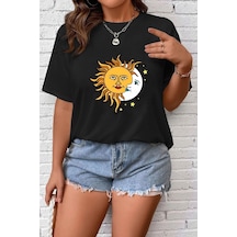 Unisex Larks' Tongues In Aspic Baskılı Tasarım Tshirt SIYAH