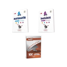 2027 Limit 6. Sınıf Etkinlikli Matematik + İngilizce Soru + Anla Kazan Paragraf Deneme 3'lü Set