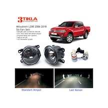 Mitsubishi L200 2010-2018 Beyaz Led Xenon Sis Farı Seti